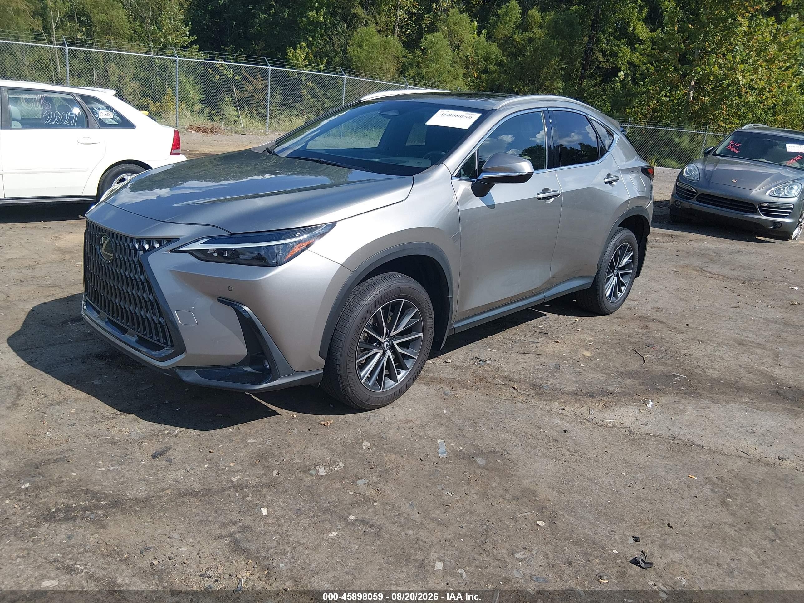 2024 Lexus NX 350 VIN 2T2GGCEZ3RC040087 IAAI salvage auction — Rear End, Salvage (Mississippi), sold $20,000 on 2026-09-12 (photo 2)