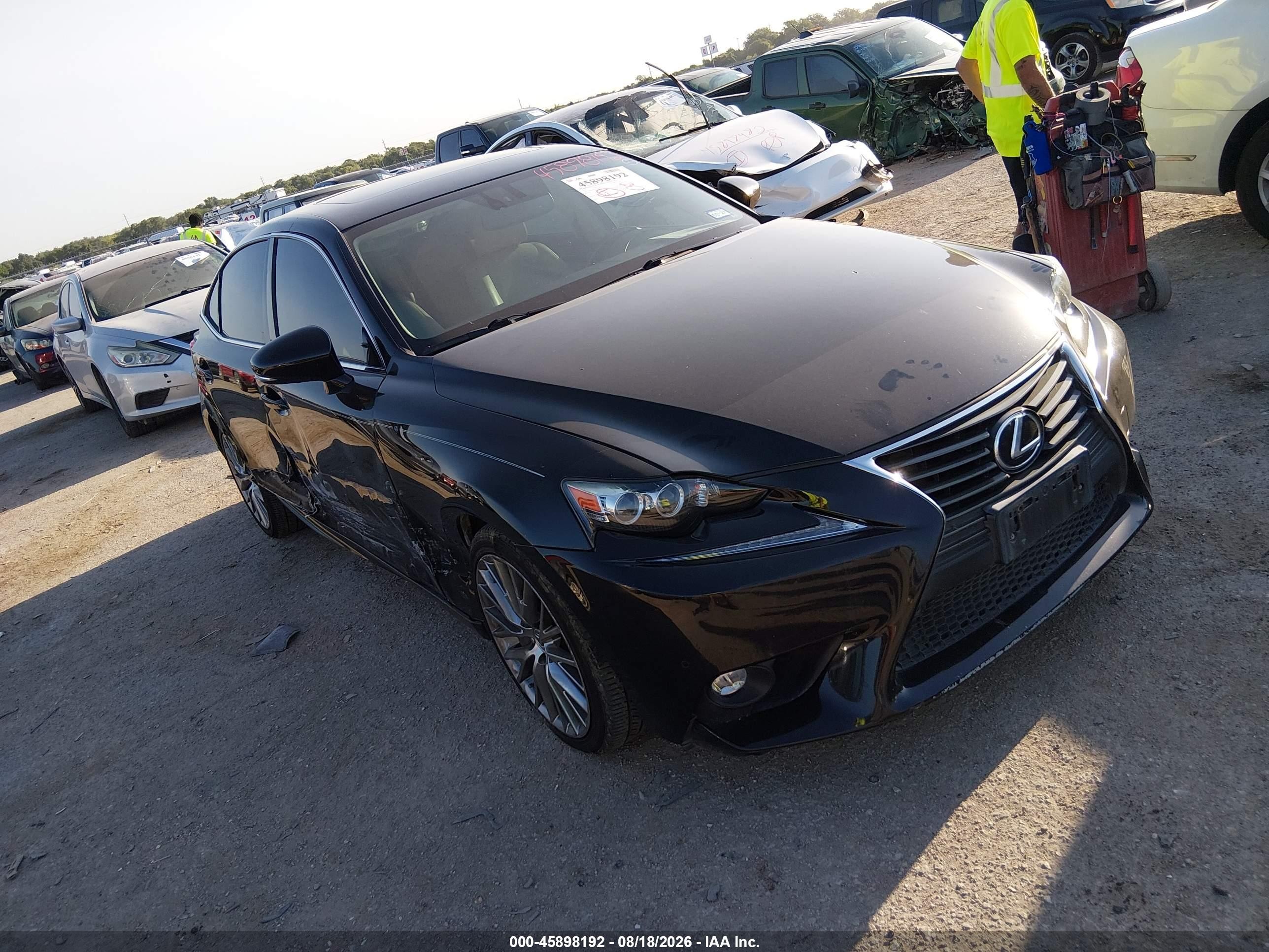 2016 Lexus IS 200t VIN JTHBA1D21G5023581 — IAAI salvage auction photo