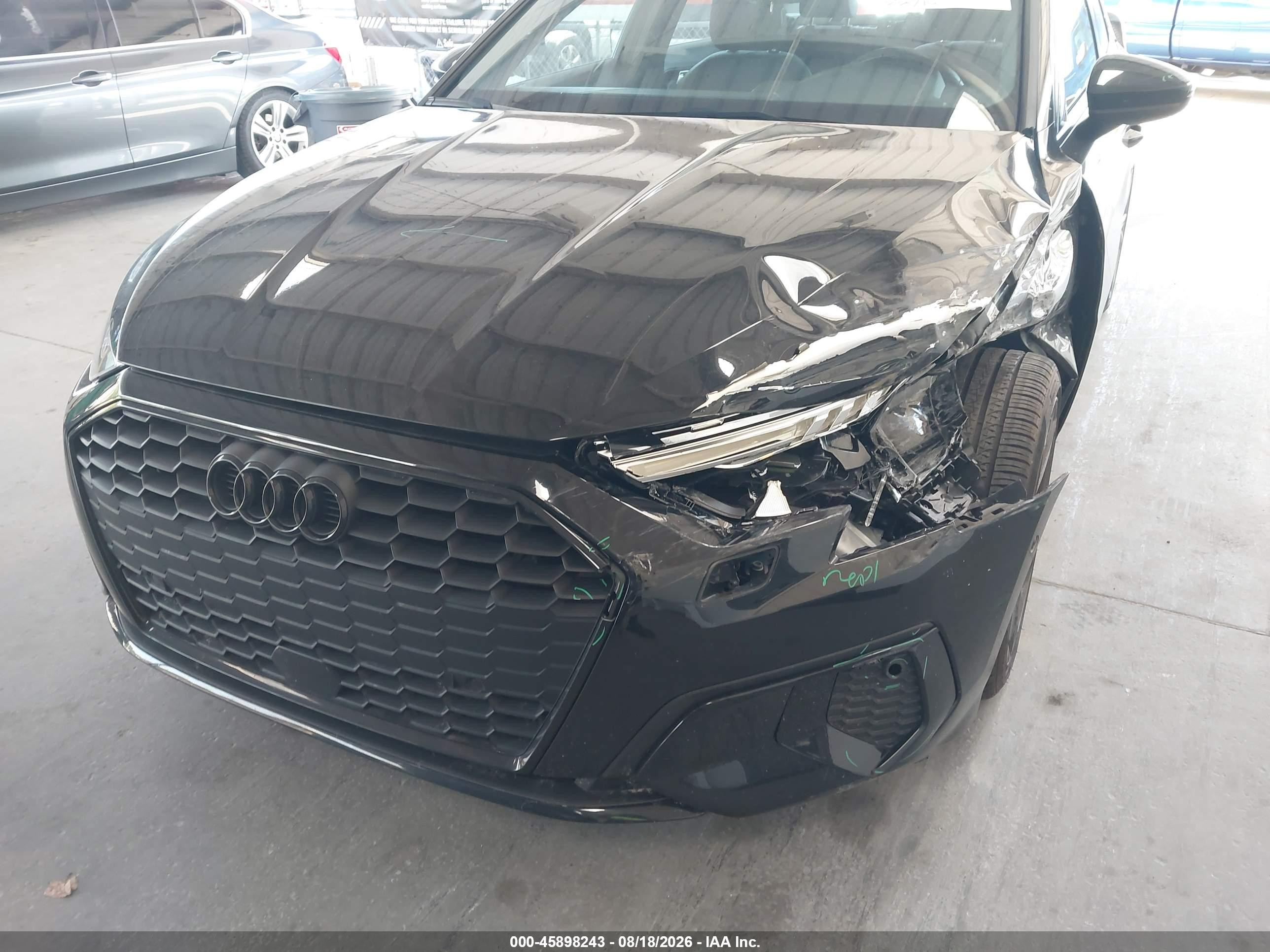 2024 Audi A3 VIN WAUAUDGY5RA019739 IAAI salvage auction — Unknown, Certificate Of Destruction (Florida), sold $5,700 on 2026-09-12 (photo 6)