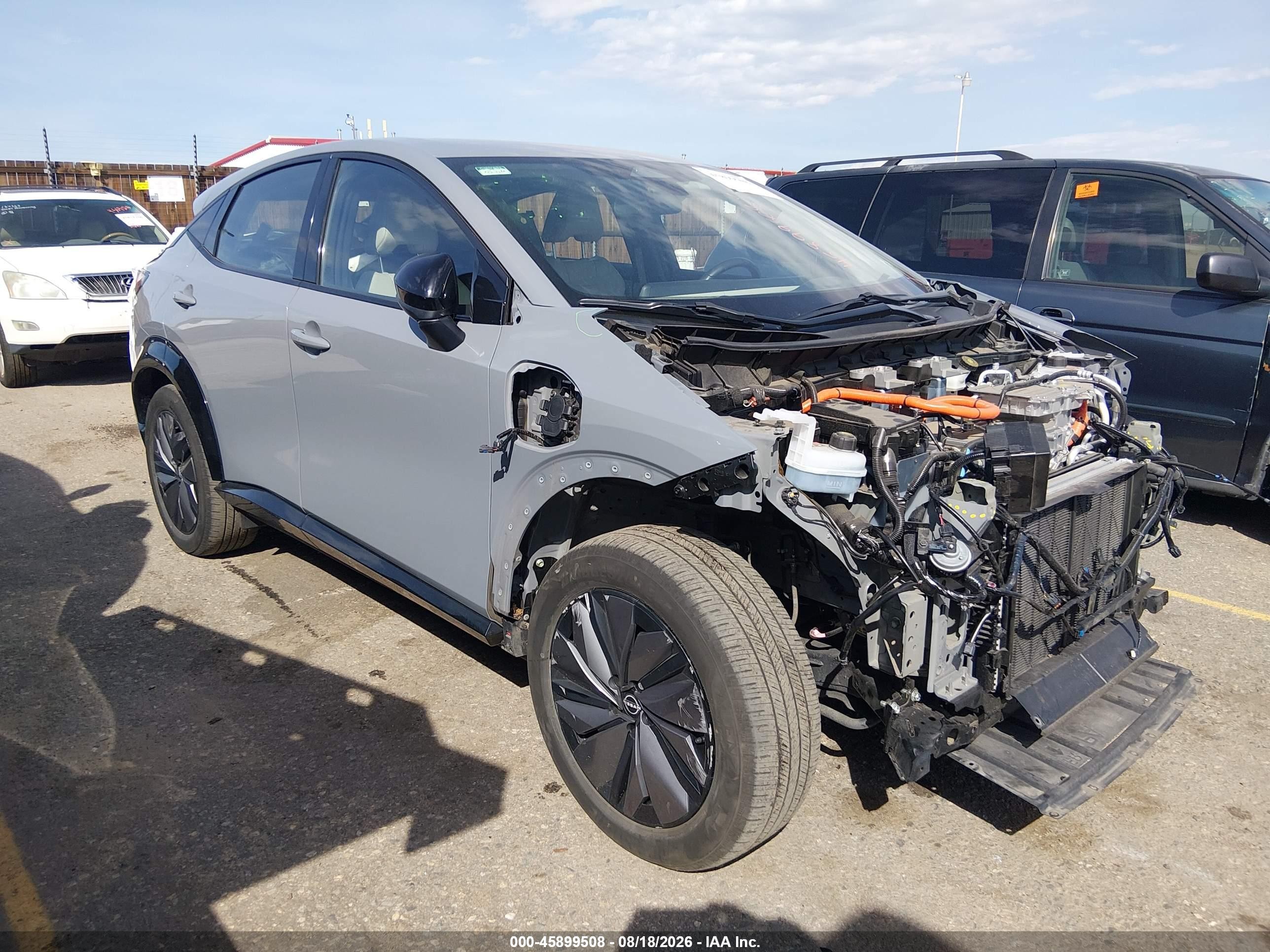 2023 Nissan Ariya VIN JN1CF0BB1PM710881 — IAAI salvage auction photo