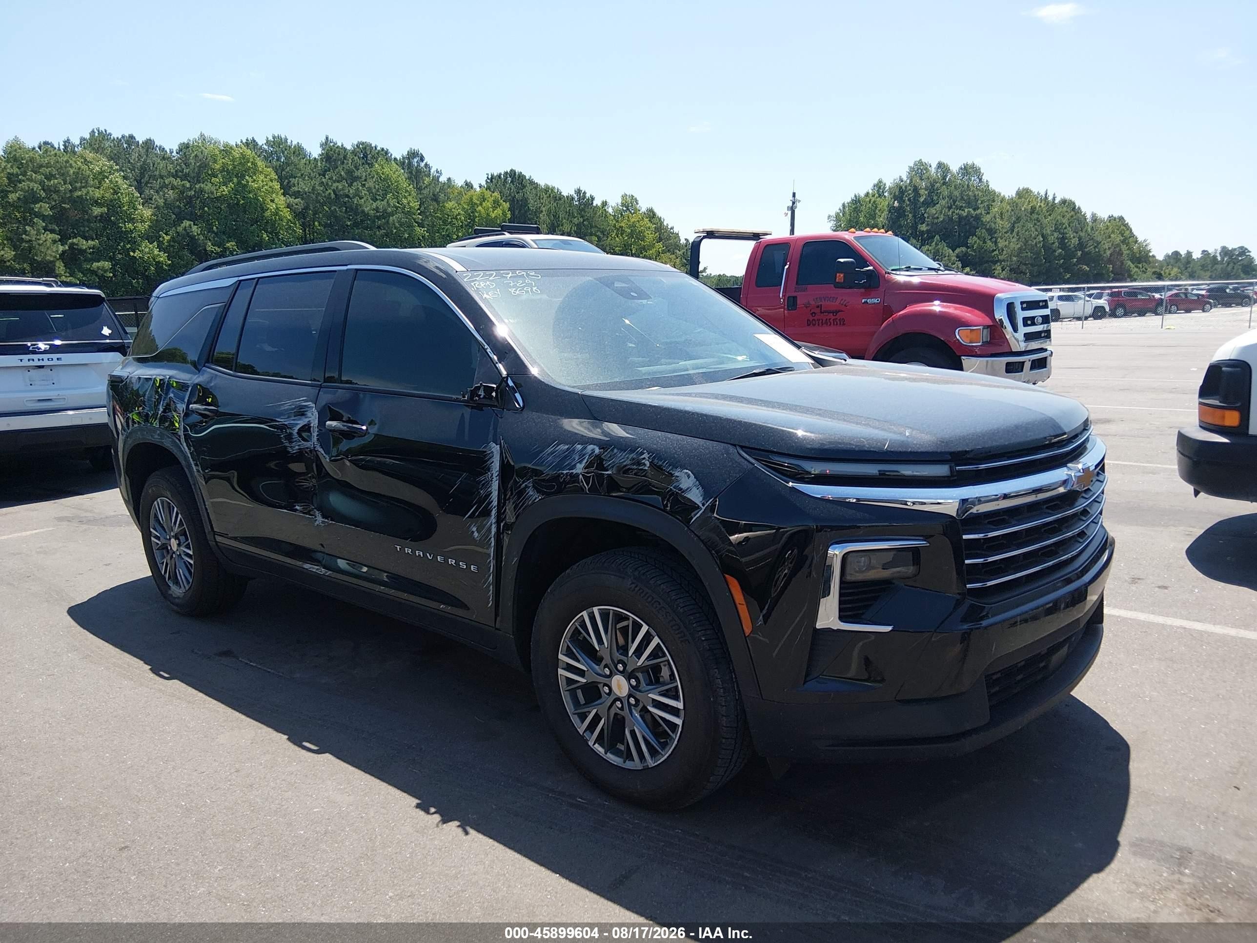 2025 Chevrolet Traverse VIN 1GNERGRS4SJ248698 — IAAI salvage auction photo