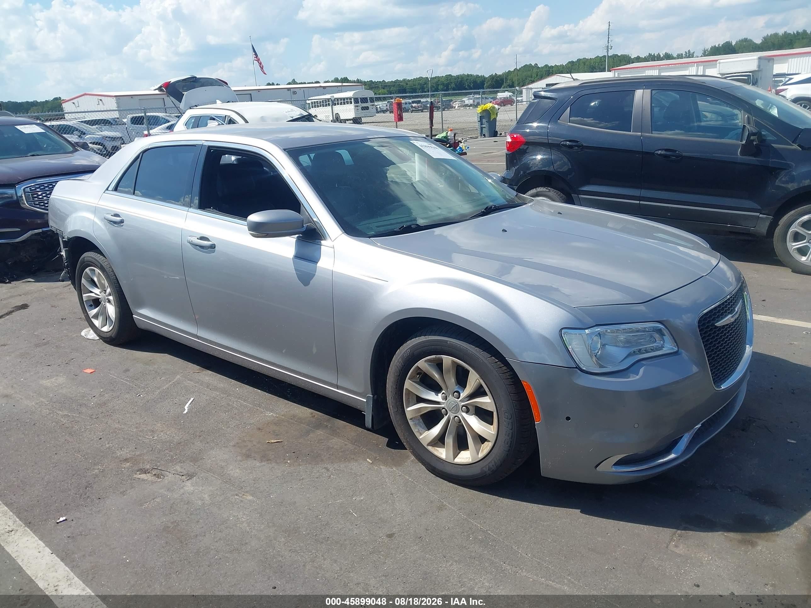 2015 Chrysler 300 VIN 2C3CCAAG6FH780987 IAAI salvage auction — Rear End, Salvage (North Carolina), sold $1,600 on 2026-09-25 (photo 1)