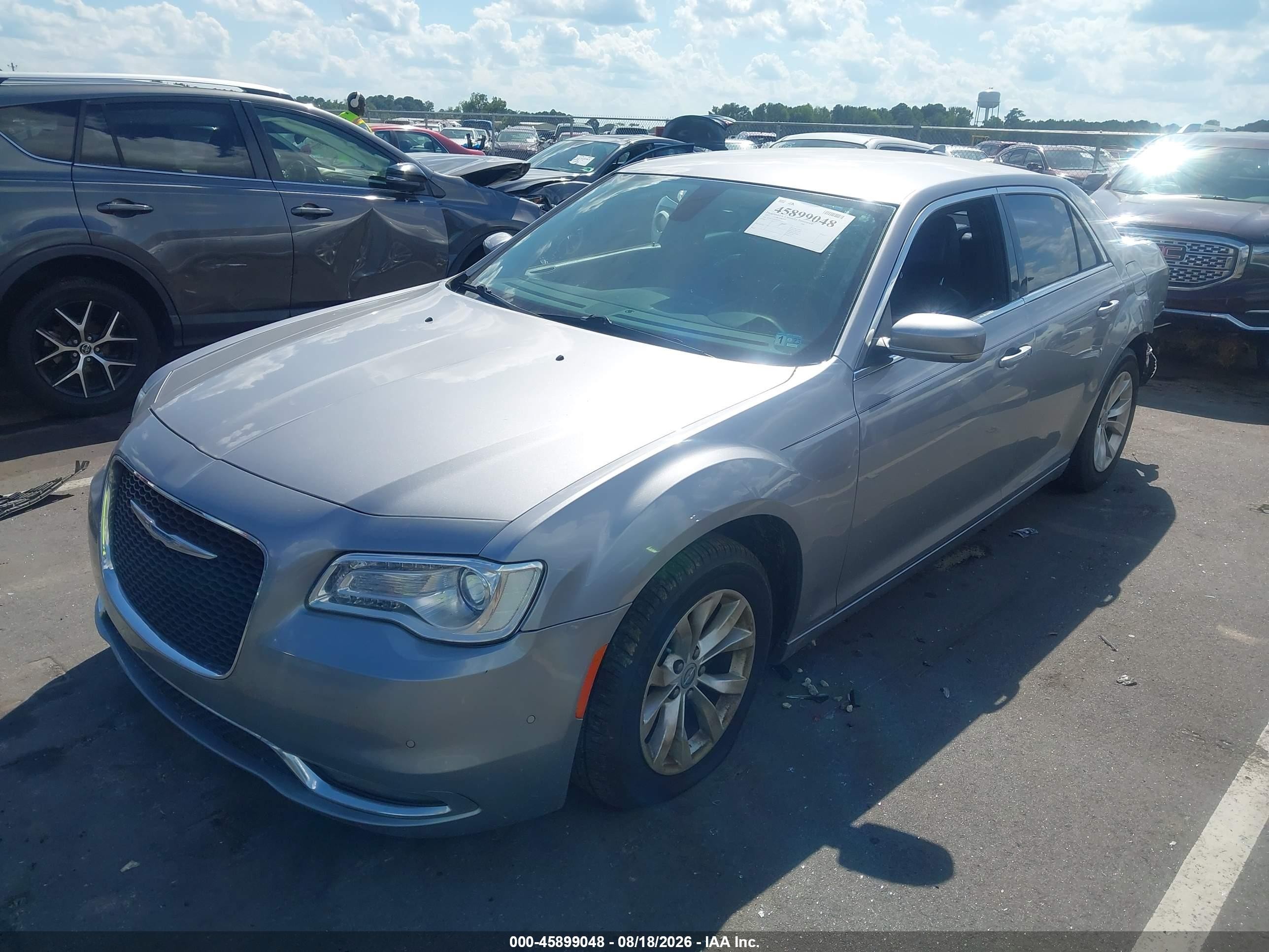 2015 Chrysler 300 VIN 2C3CCAAG6FH780987 IAAI salvage auction — Rear End, Salvage (North Carolina), sold $1,600 on 2026-09-25 (photo 2)