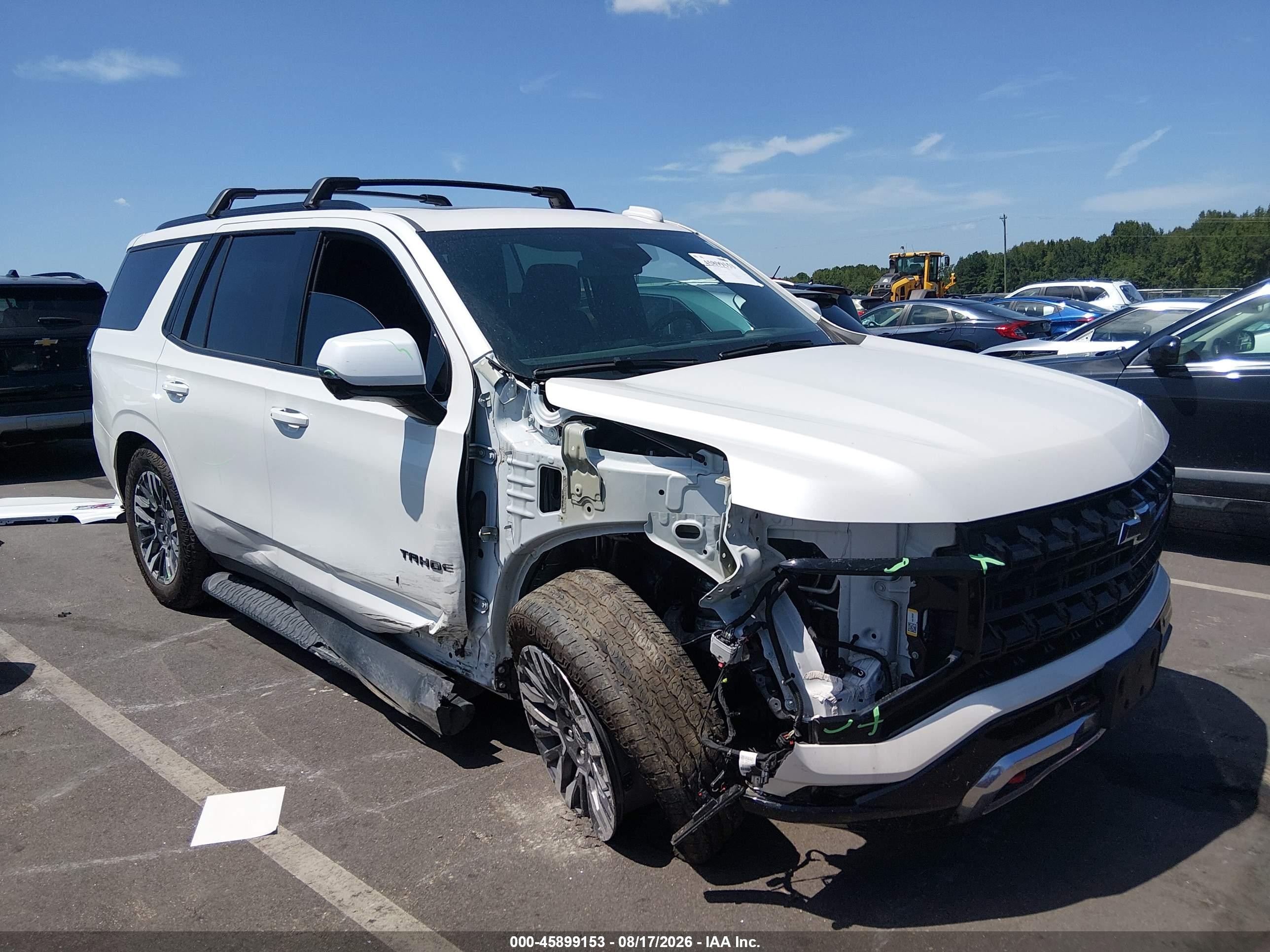2025 Chevrolet Tahoe VIN 1GNS6PRL3SR238928 — IAAI salvage auction photo