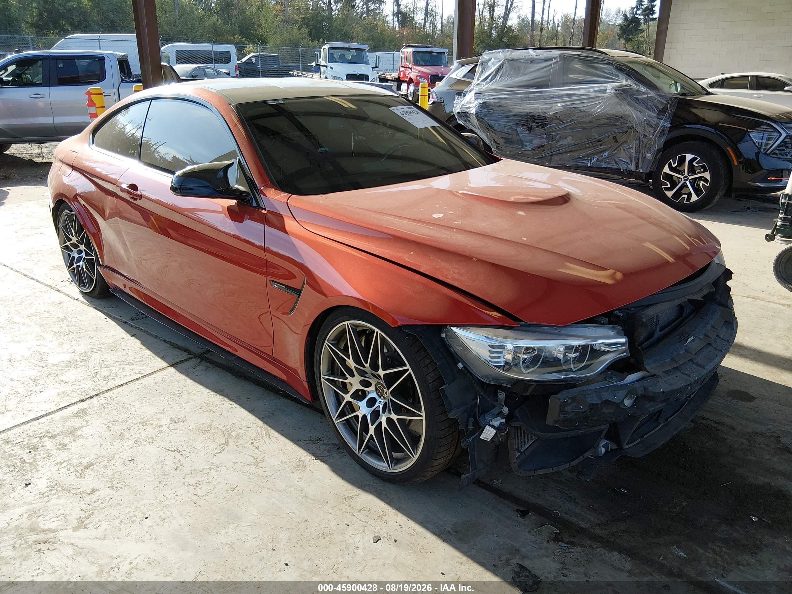 2017 BMW M4 VIN WBS3R9C30HA014430 — IAAI salvage auction photo