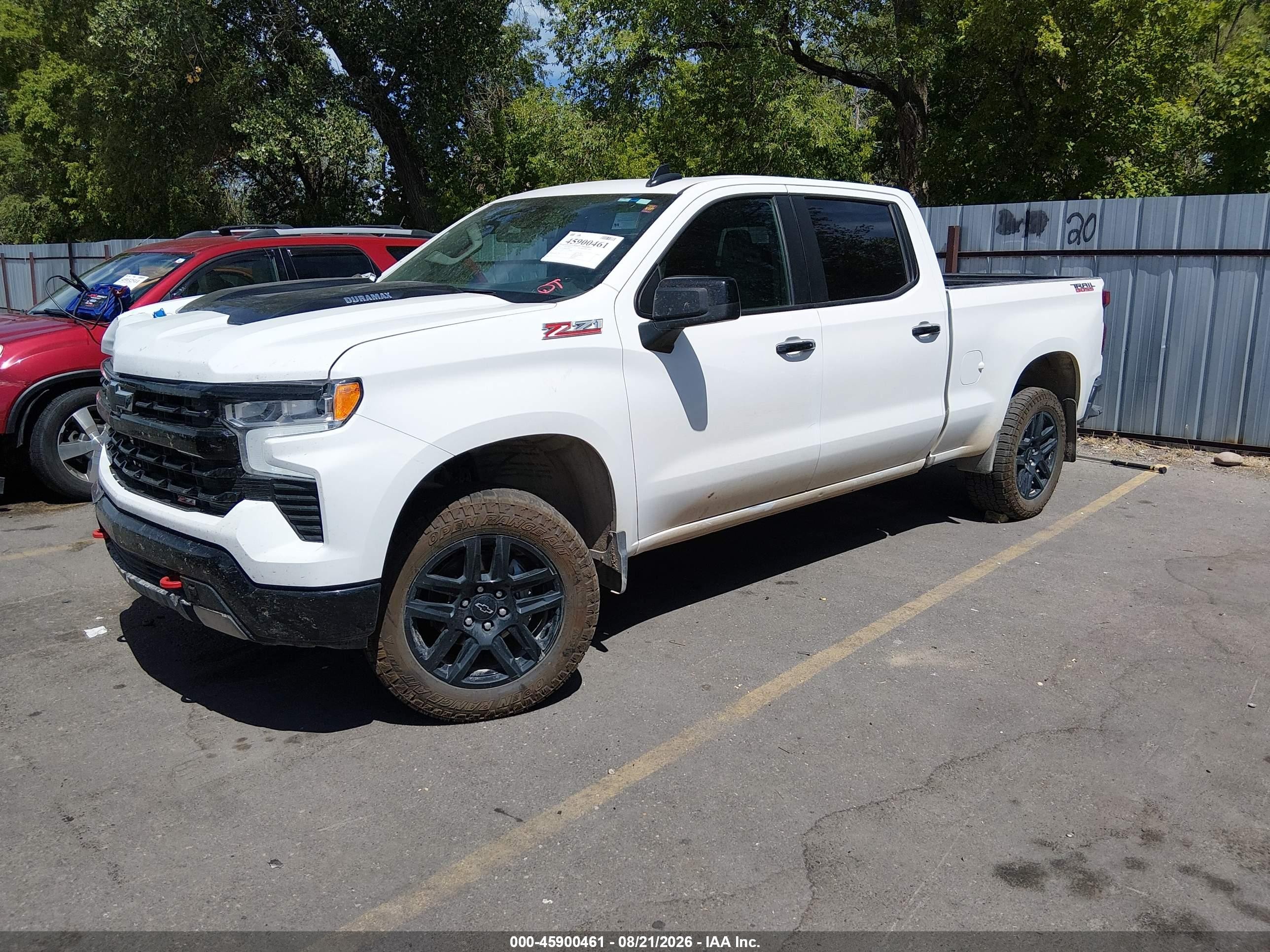 2025 Chevrolet Silverado VIN 3GCUKFE86SG142932 IAAI salvage auction — Front End, Salvage (Idaho), sold $18,600 on 2026-09-23 (photo 2)