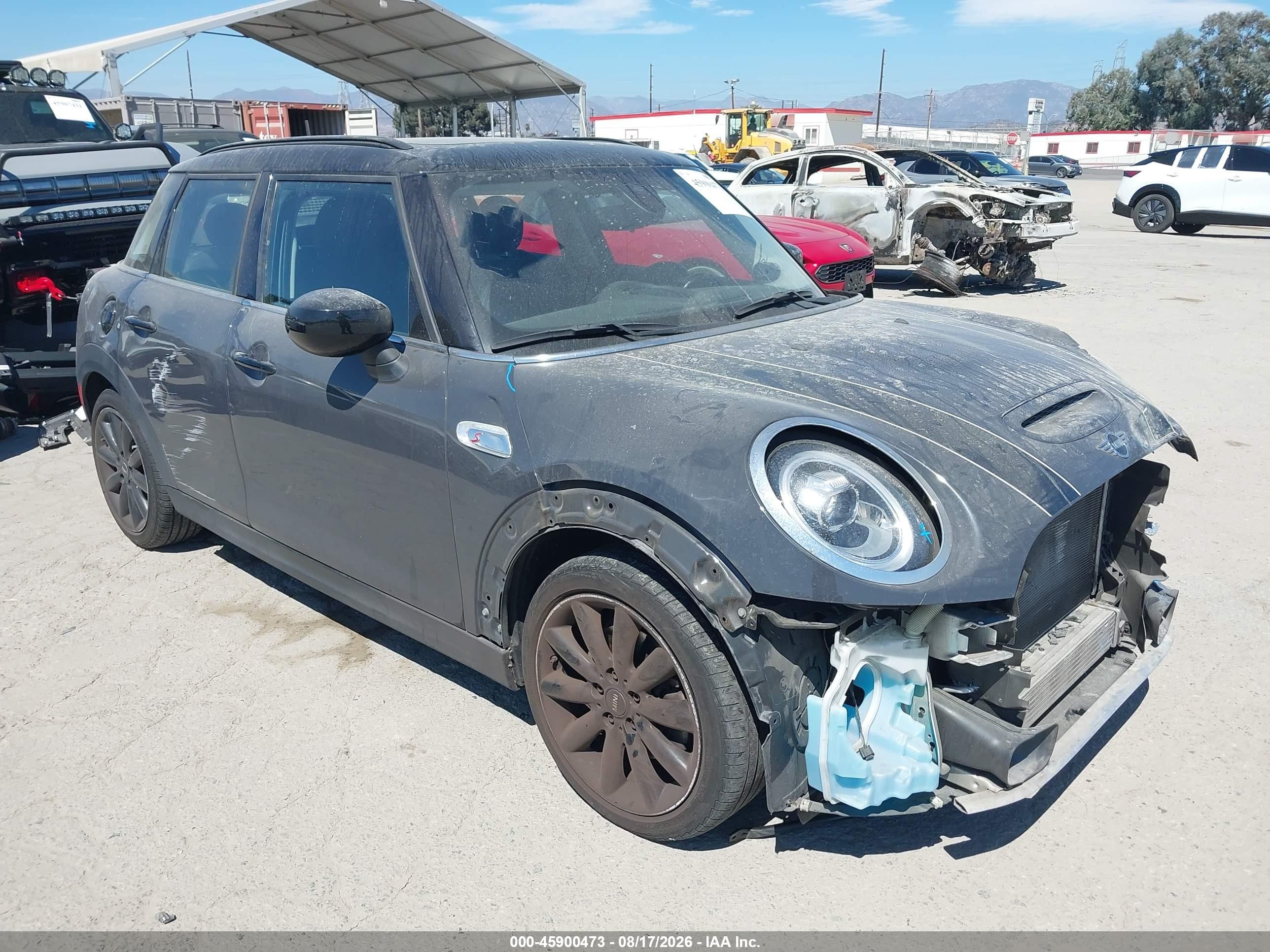 2020 Mini Hard top VIN WMWXU9C00L2M00133 IAAI salvage auction — Front End, Salvage (California), sold $3,100 on 2026-09-10 (photo 1)