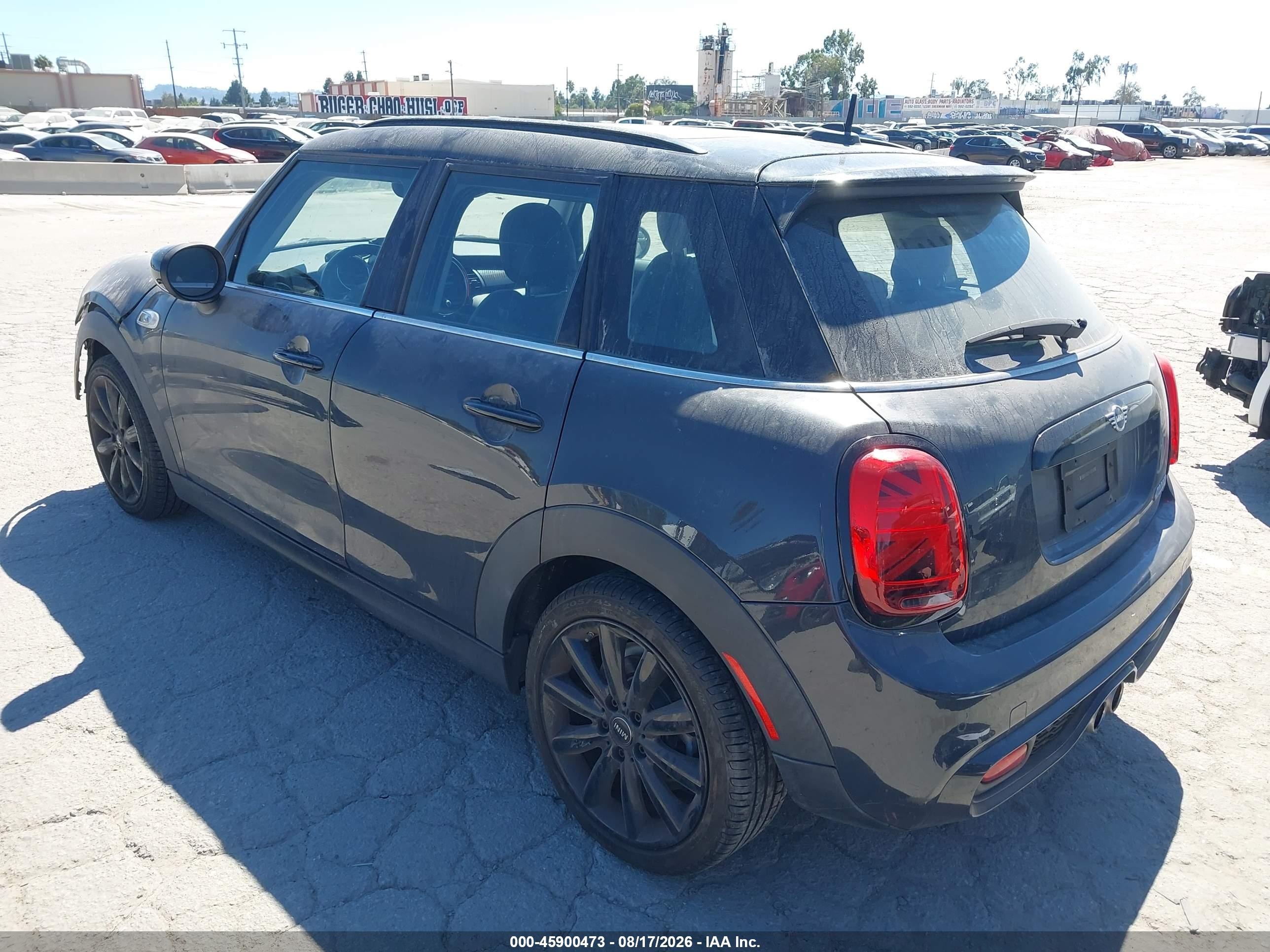 2020 Mini Hard top VIN WMWXU9C00L2M00133 IAAI salvage auction — Front End, Salvage (California), sold $3,100 on 2026-09-10 (photo 3)