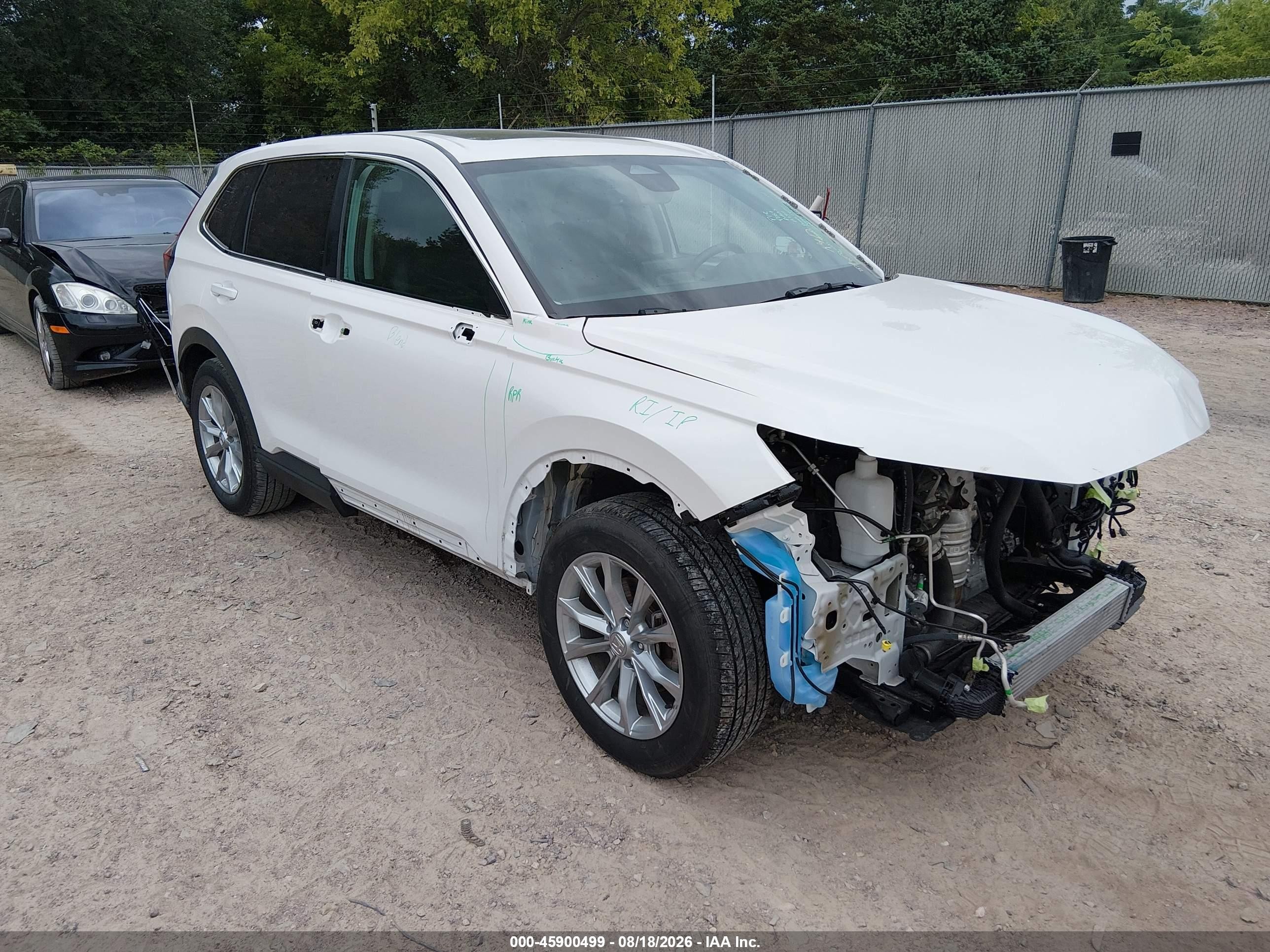 2025 Honda CR-V VIN 5J6RS4H72SL016366 — IAAI salvage auction photo