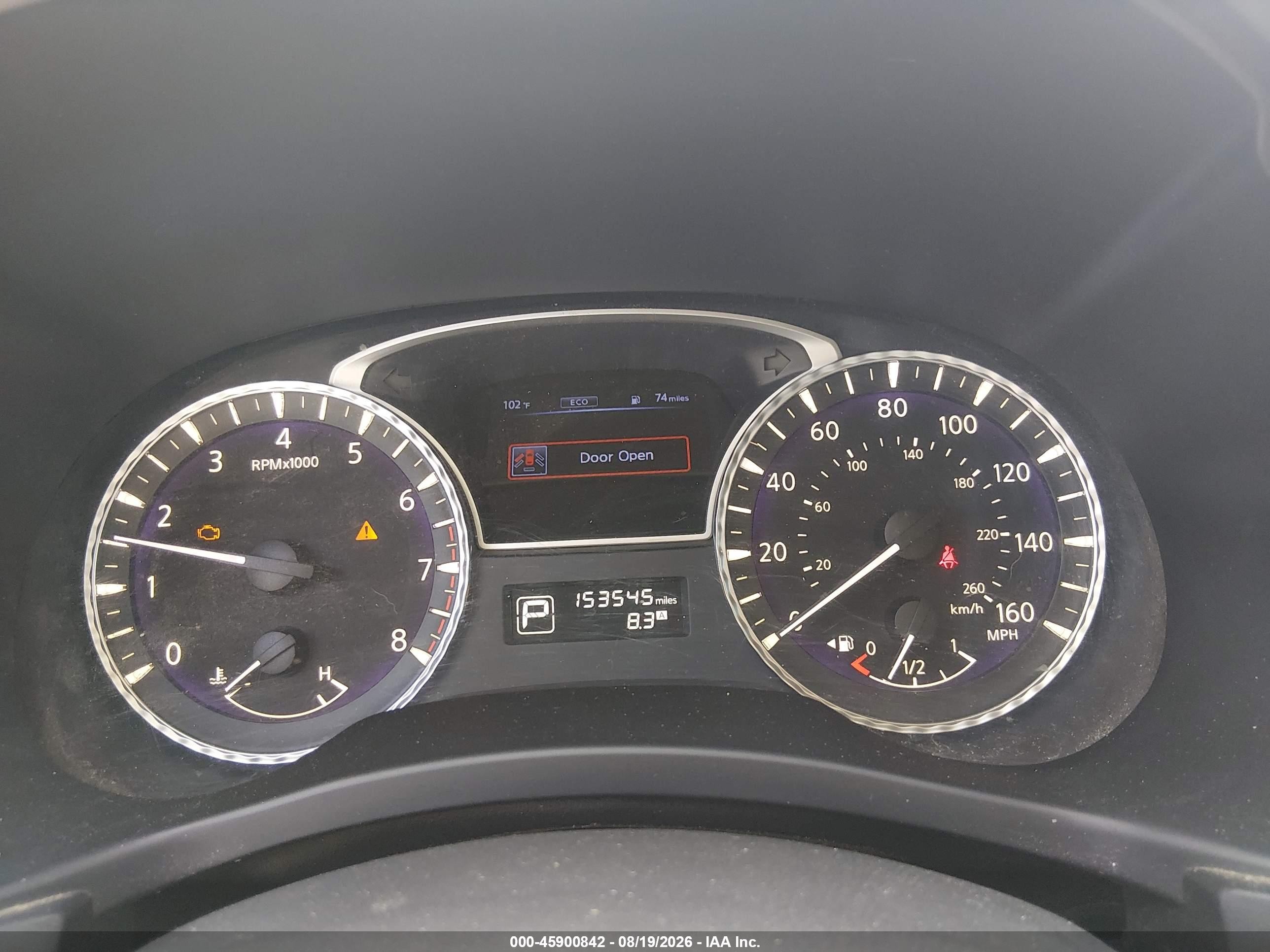 2017 Infiniti Qx60 VIN 5N1DL0MN1HC558721 IAAI salvage auction — Normal Wear, Original (Texas), sold $2,200 on 2026-09-12 (photo 7)