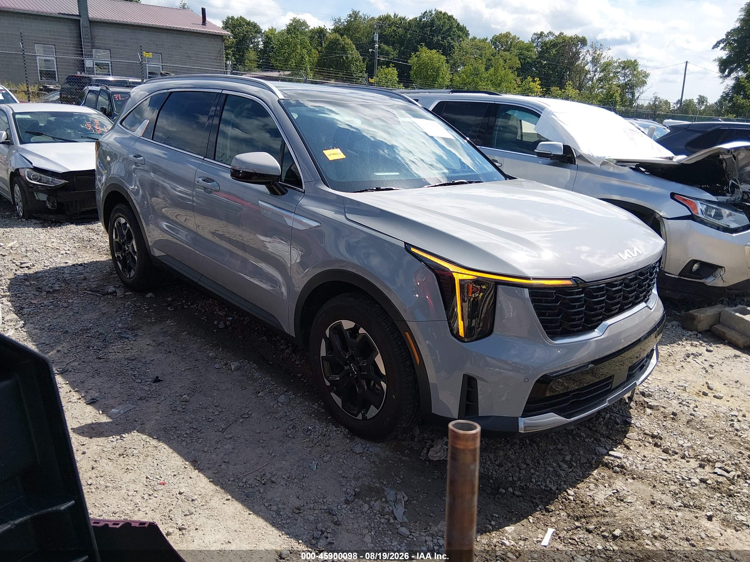 2024 Kia Sorento VIN 5XYRL4JC7RG284331 — IAAI salvage auction photo