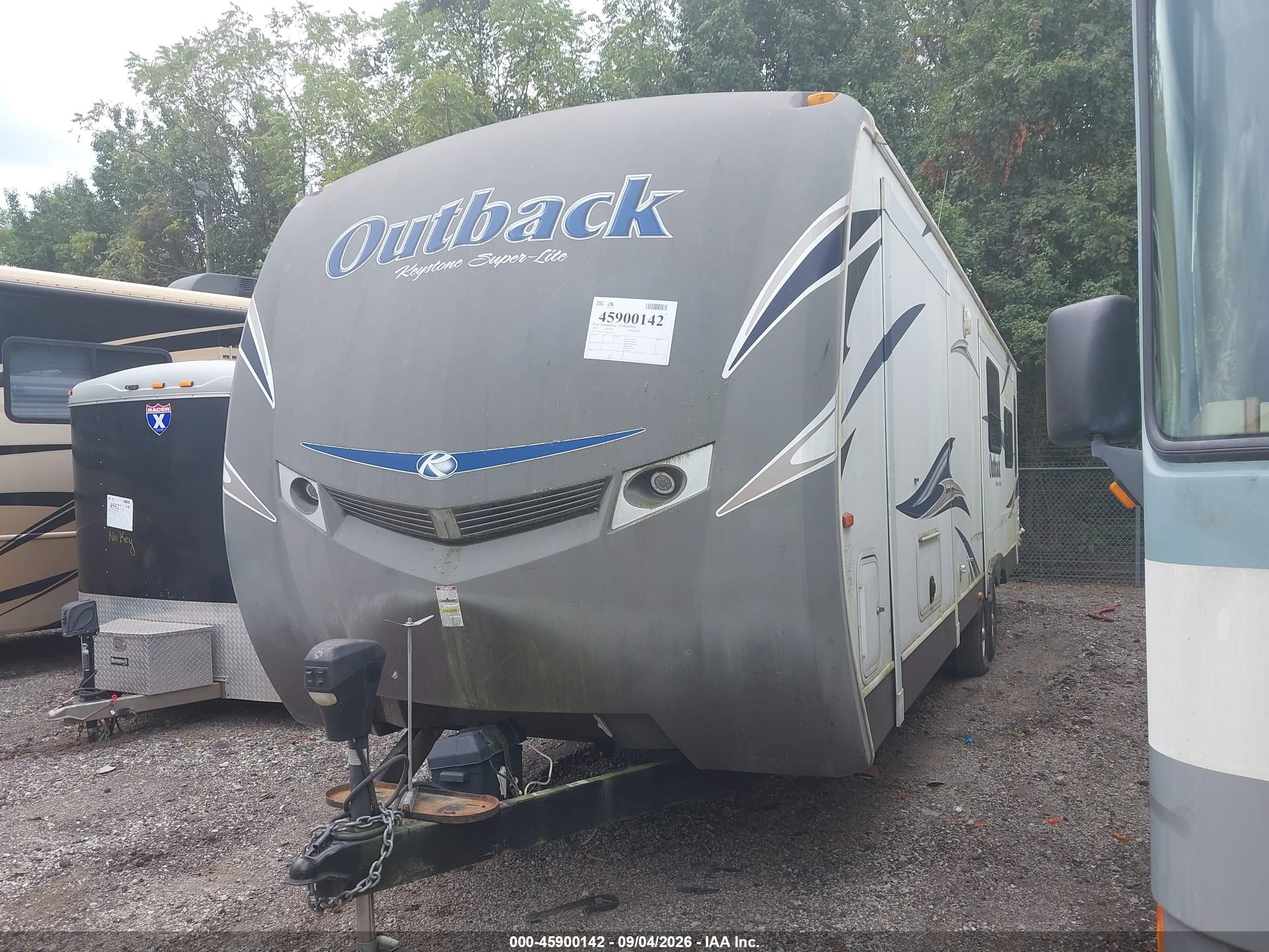 2013 Keystone Rv Outback VIN 4YDT27727DB452171 IAAI salvage auction — All Over, Salvage (Ohio), sold $700 on 2026-10-14 (photo 2)