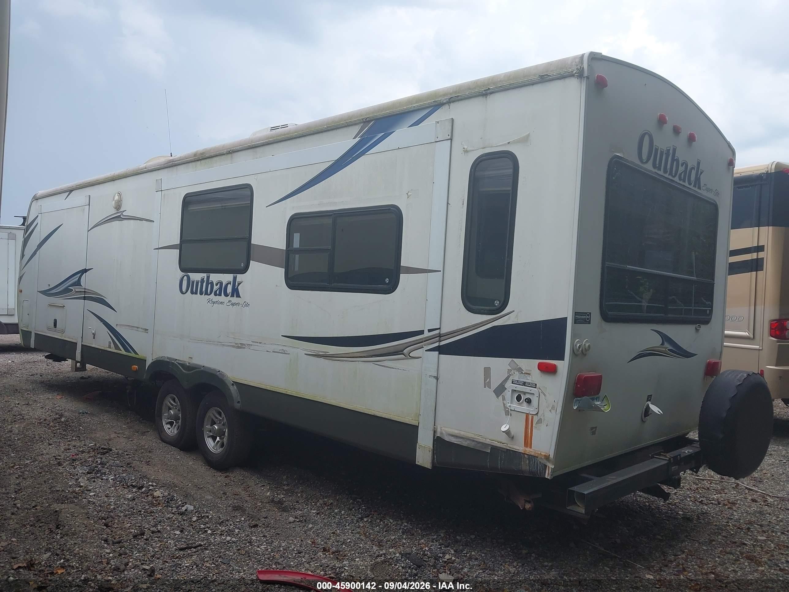 2013 Keystone Rv Outback VIN 4YDT27727DB452171 IAAI salvage auction — All Over, Salvage (Ohio), sold $700 on 2026-10-14 (photo 3)