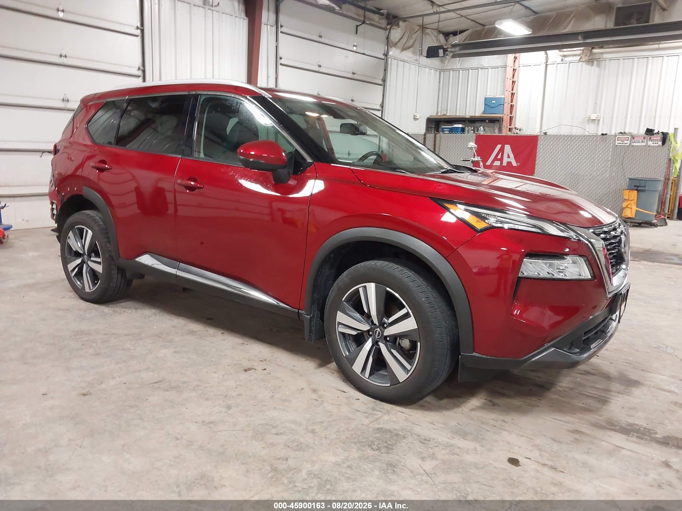 2023 Nissan Rogue VIN 5N1BT3CB4PC900337 IAAI salvage auction — Rear End, Salvage (Iowa), sold $11,600 on 2026-09-26 (photo 1)