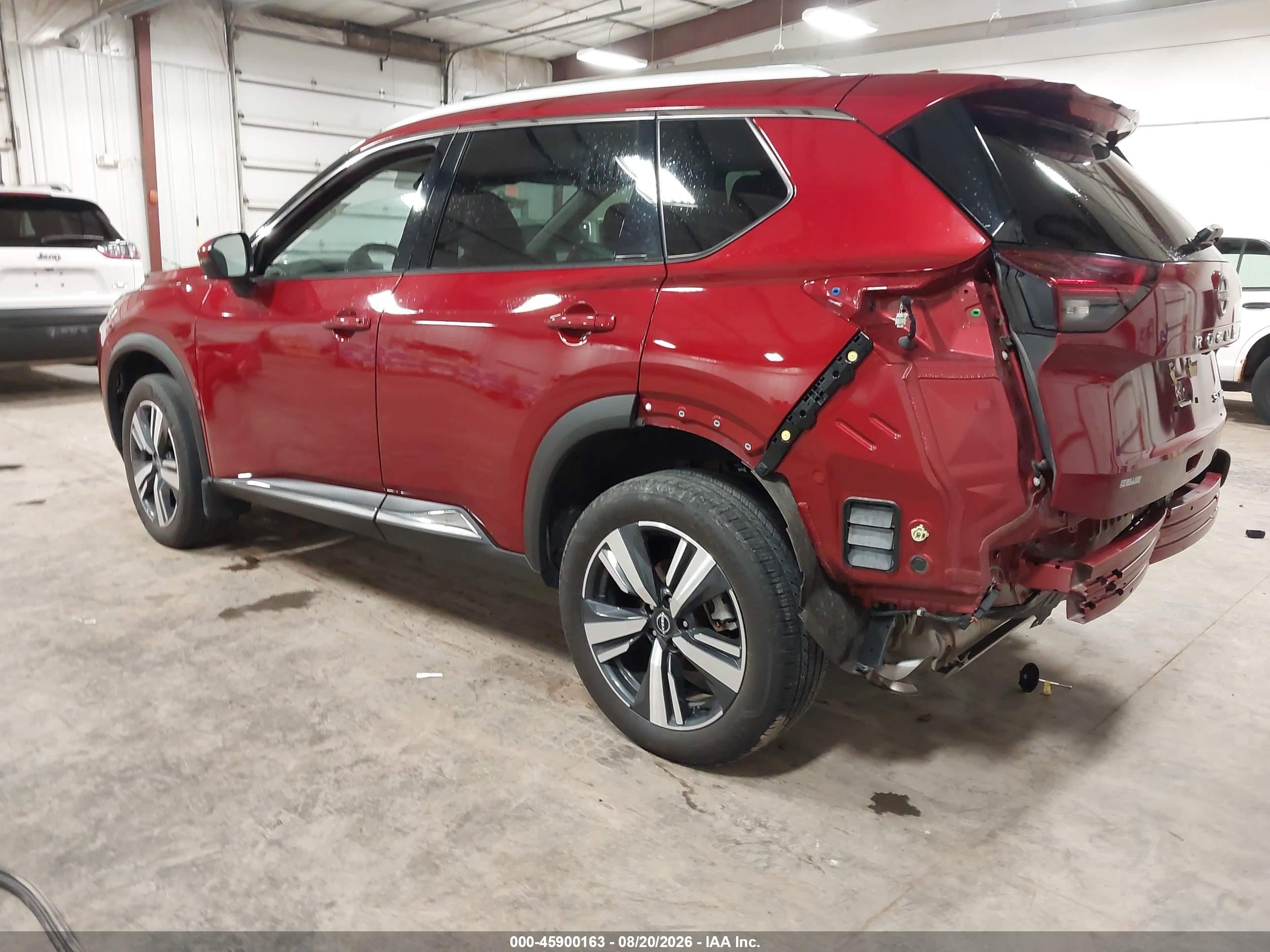 2023 Nissan Rogue VIN 5N1BT3CB4PC900337 IAAI salvage auction — Rear End, Salvage (Iowa), sold $11,600 on 2026-09-26 (photo 3)