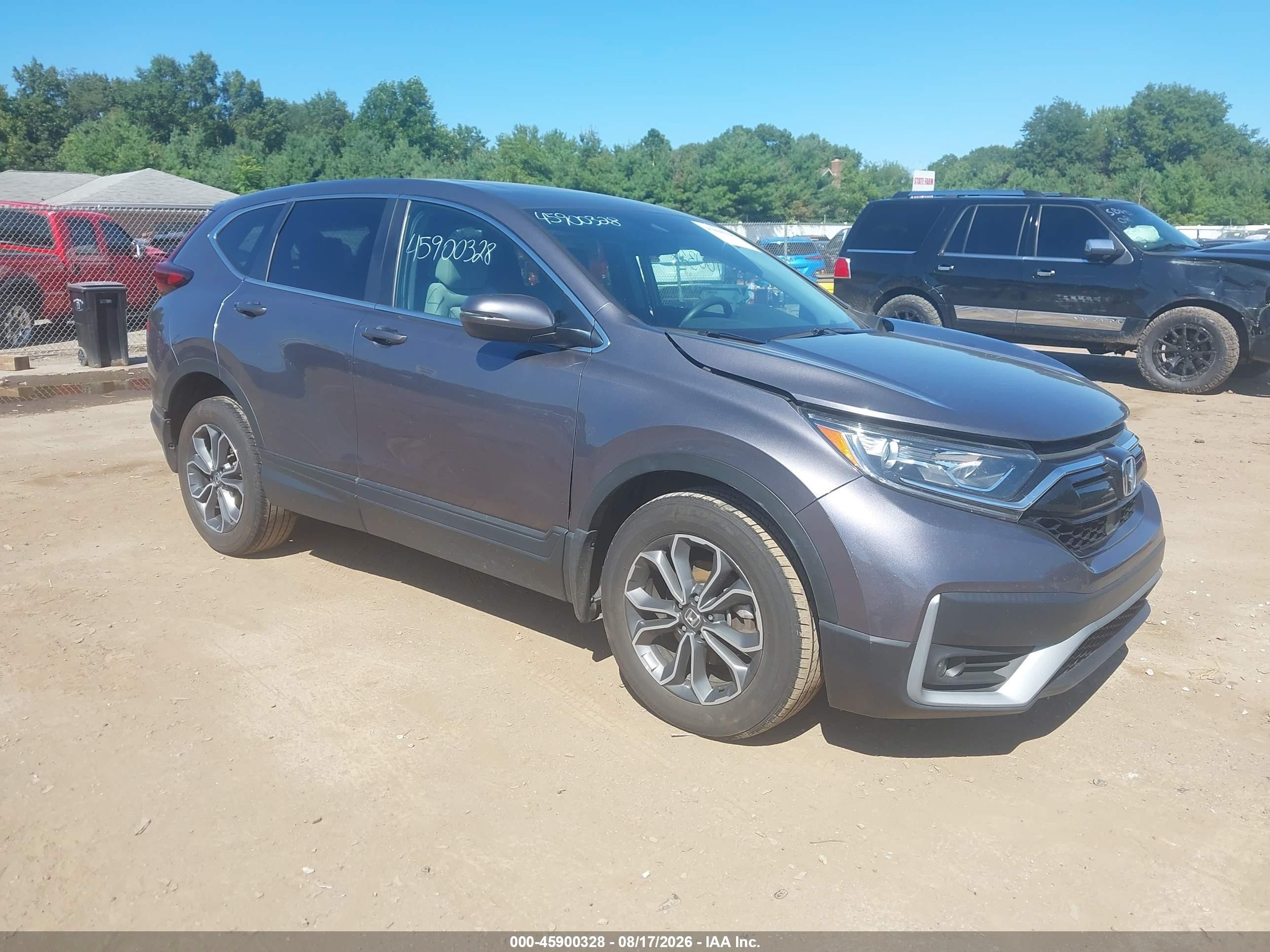 2022 Honda CR-V VIN 7FARW2H52NE046301 — IAAI salvage auction photo