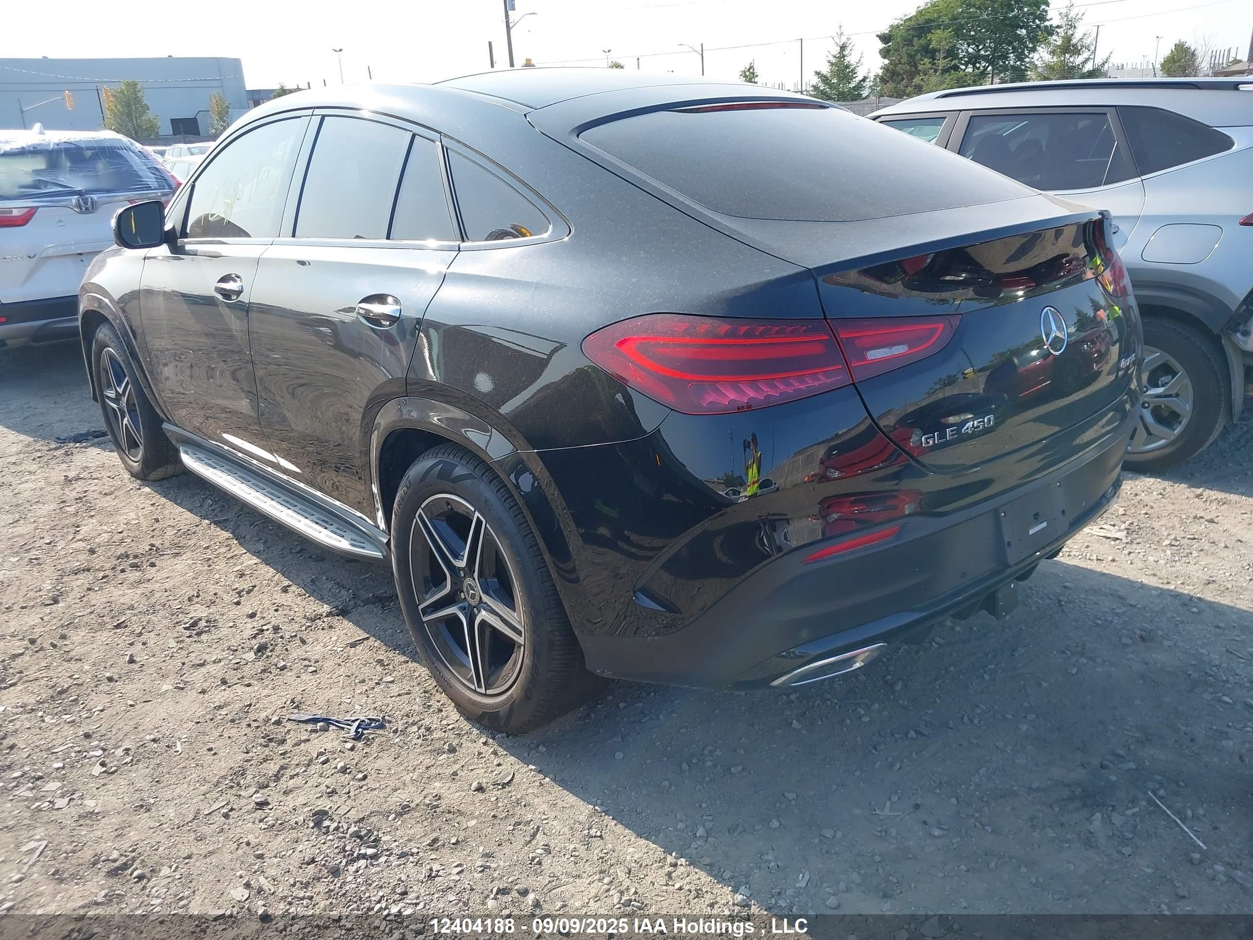 2024 Mercedes-Benz GLE-Class VIN 4JGFD5KB9RB090174 IAAI salvage auction — Water/Flood, On-Irreparable (Ontario), sold $79,999 on 2026-06-24 (photo 3)