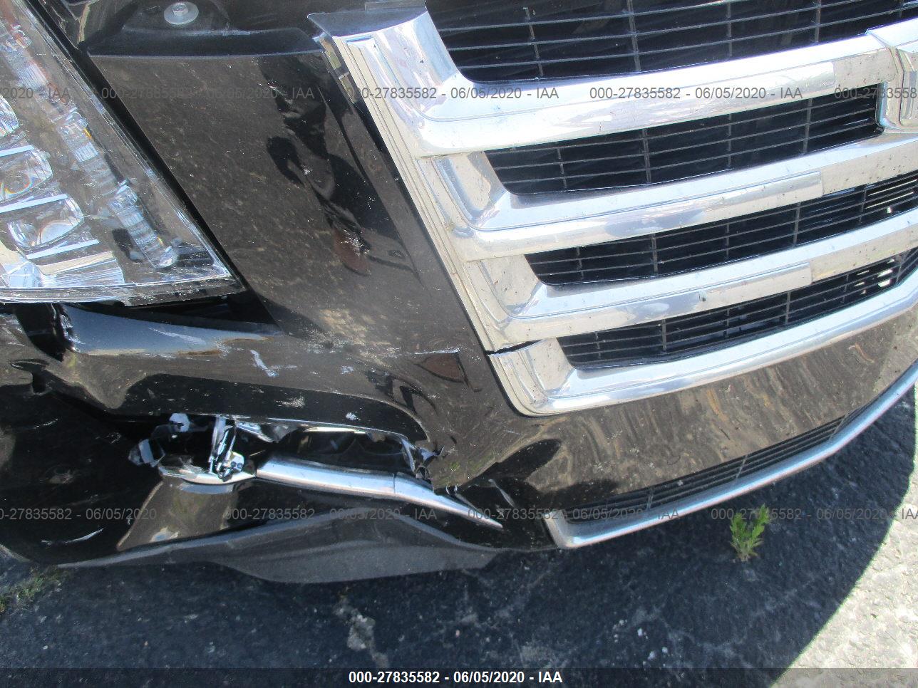 2020 Cadillac Escalade VIN 1GYS4HKJ2LR191688 COPART salvage auction — Front End, CLEAR (Pennsylvania), sold $44,750 on 2020-07-20 (photo 5)