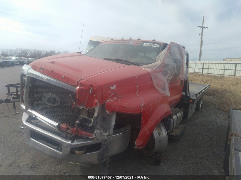 2021 Ford F-750 VIN 1FDWX7DC5MDF01429 IAAI salvage auction — LEFT FRONT, Other, sold $11,000 on 2026-07-22 (photo 2)