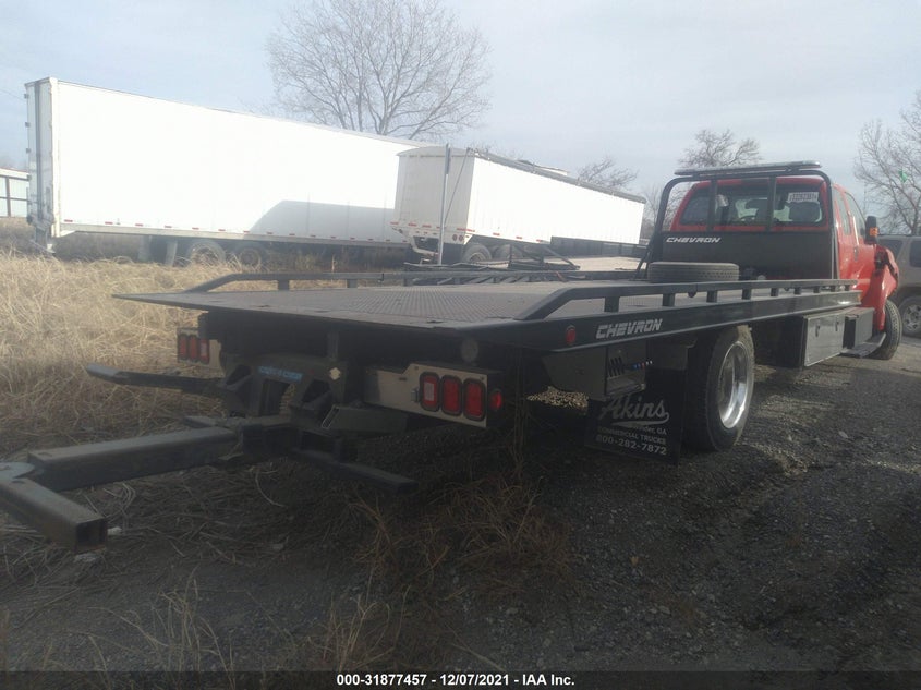 2021 Ford F-750 VIN 1FDWX7DC5MDF01429 IAAI salvage auction — LEFT FRONT, Other, sold $11,000 on 2026-07-22 (photo 4)