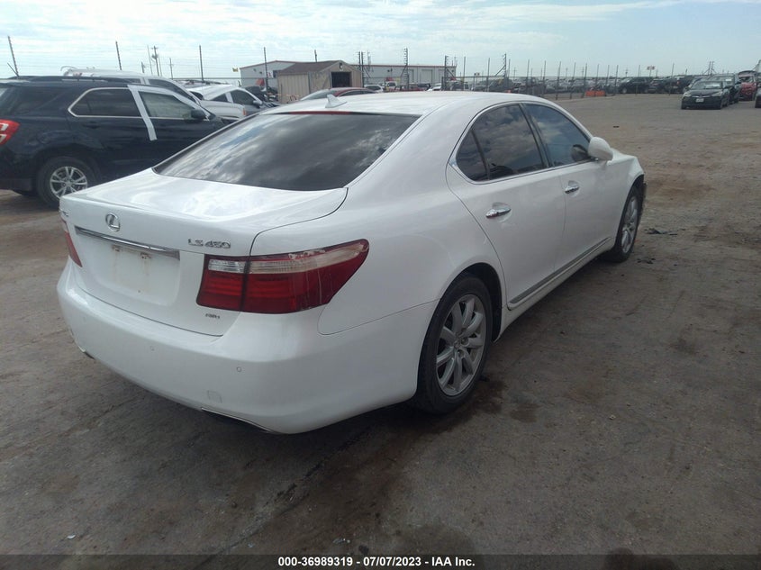 2009 Lexus Ls VIN JTHCL46F095002966 IAAI salvage auction — Front End, Other, sold $2,175 on 2023-12-26 (photo 4)