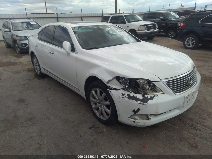 2009 Lexus Ls VIN JTHCL46F095002966 IAAI salvage auction — Front End, Other, sold $2,175 on 2023-12-26 (photo 1)