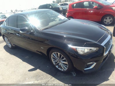 2020 INFINITI Q50 VIN JN1EV7AP4LM204313 — COPART salvage auction photo