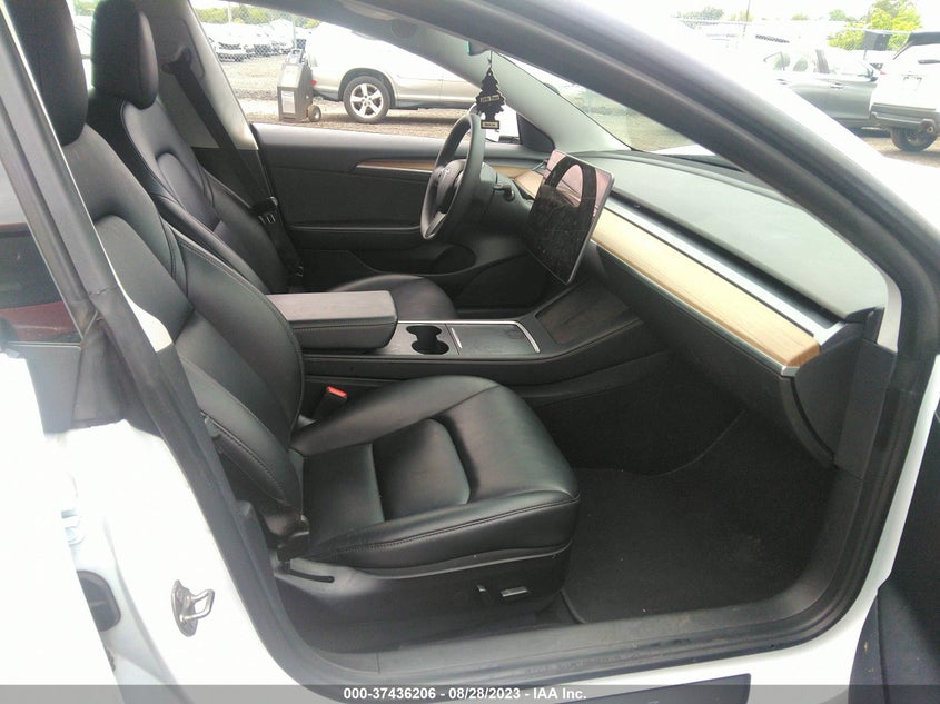 2021 Tesla Model 3 VIN 5YJ3E1EC9MF094829 IAAI salvage auction — FRONT END, Salvage Title, sold $7,900 on 2026-07-22 (photo 5)