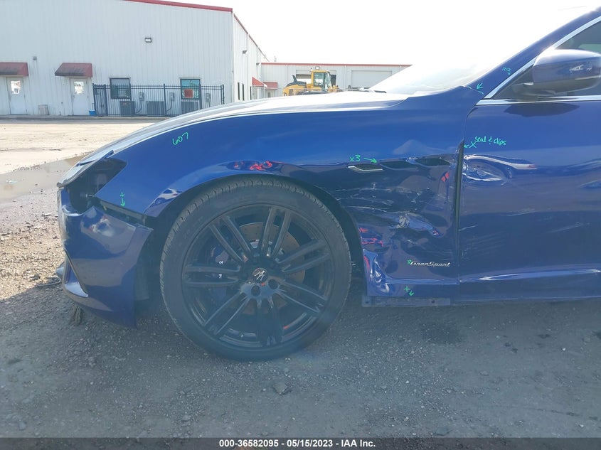 2018 Maserati Ghibli VIN ZAM57YTS8J1290914 IAAI salvage auction — LEFT SIDE, Original (Texas), sold $9,850 on 2026-07-28 (photo 6)