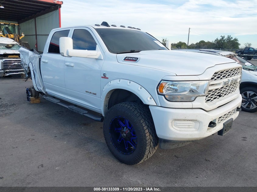 2022 Ram 2500 VIN 3C6UR5CL9NG108573 — IAAI salvage auction photo