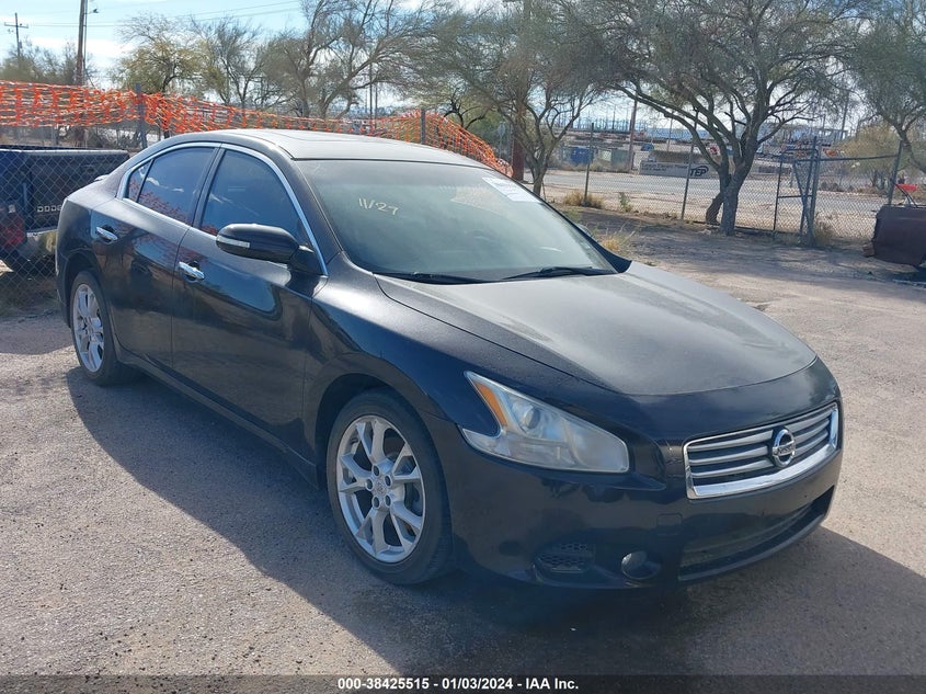 2014 Nissan Maxima VIN 1N4AA5AP7EC450203 — IAAI salvage auction photo