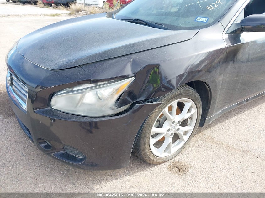 2014 Nissan Maxima VIN 1N4AA5AP7EC450203 IAAI salvage auction — LEFT FRONT, Salvage (Arizona), sold $2,700 on 2026-07-02 (photo 6)