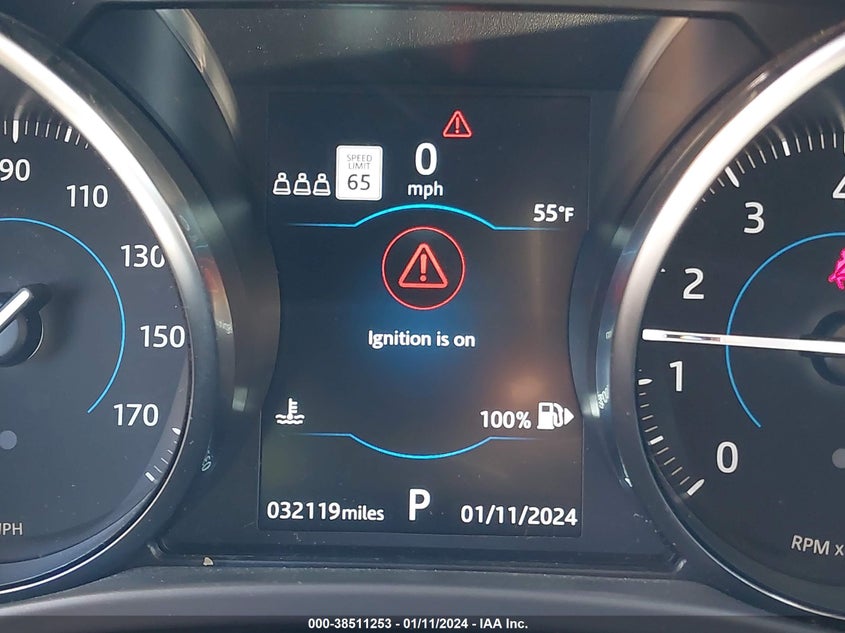 2020 Jaguar F-Pace VIN SADCJ2FX8LA633102 COPART salvage auction — Front End, Salvage, sold $5,200 on 2025-08-28 (photo 7)