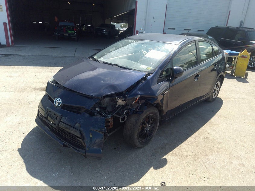 2015 Toyota Prius VIN JTDKN3DU2F0464649 IAAI salvage auction — FRONT END, Mv-907A (New York), sold $1,225 on 2026-07-29 (photo 2)
