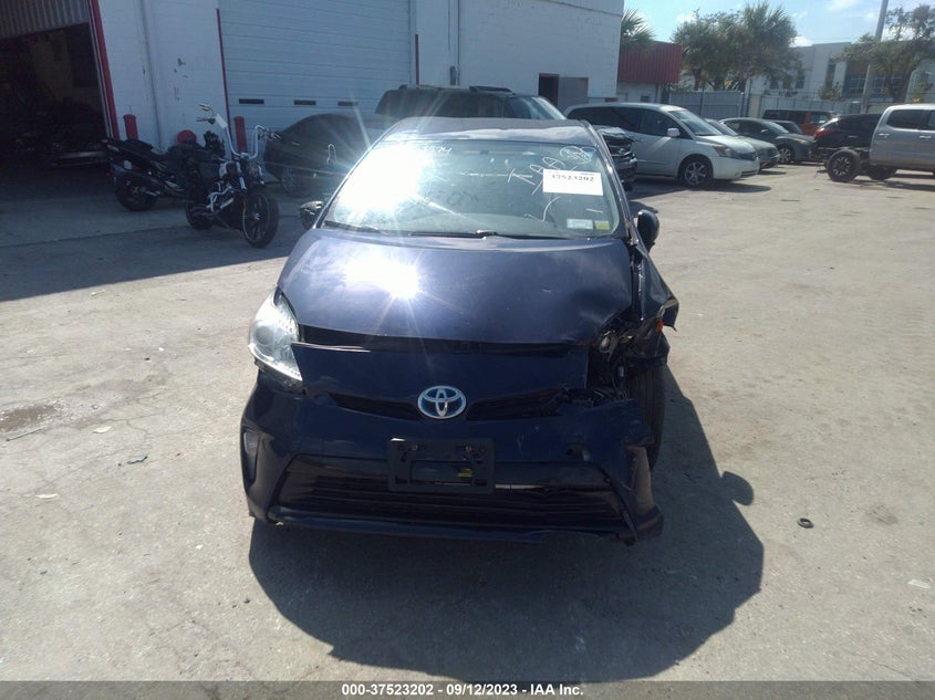 2015 Toyota Prius VIN JTDKN3DU2F0464649 IAAI salvage auction — FRONT END, Mv-907A (New York), sold $1,225 on 2026-07-29 (photo 6)