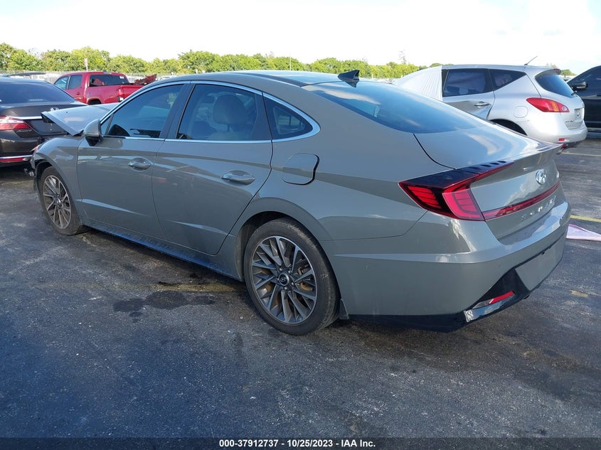 2020 Hyundai Sonata VIN 5NPEH4J20LH028748 IAAI salvage auction — FRONT END, Salvage Title, sold $25 on 2026-07-30 (photo 3)