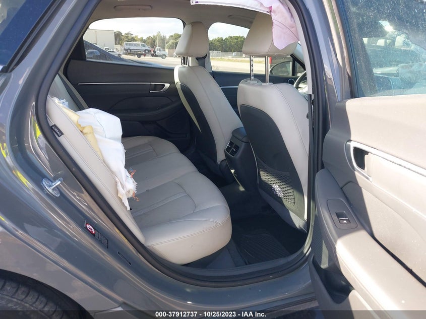 2020 Hyundai Sonata VIN 5NPEH4J20LH028748 IAAI salvage auction — FRONT END, Salvage Title, sold $25 on 2026-07-30 (photo 8)