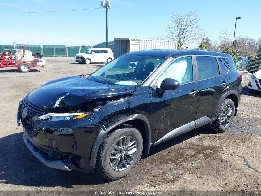 2023 Nissan Rogue sport VIN 5N1BT3AB1PC774375 IAAI salvage auction — FRONT END, Salvage (Virginia), sold $7,400 on 2026-07-06 (photo 2)