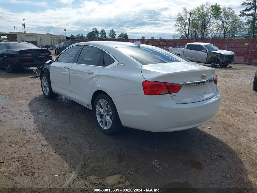 2015 CHEVROLET IMPALA VIN 1G1125S34FU133955 COPART salvage auction — Front End, Original (Texas), sold $3,850 on 2024-05-02 (photo 3)