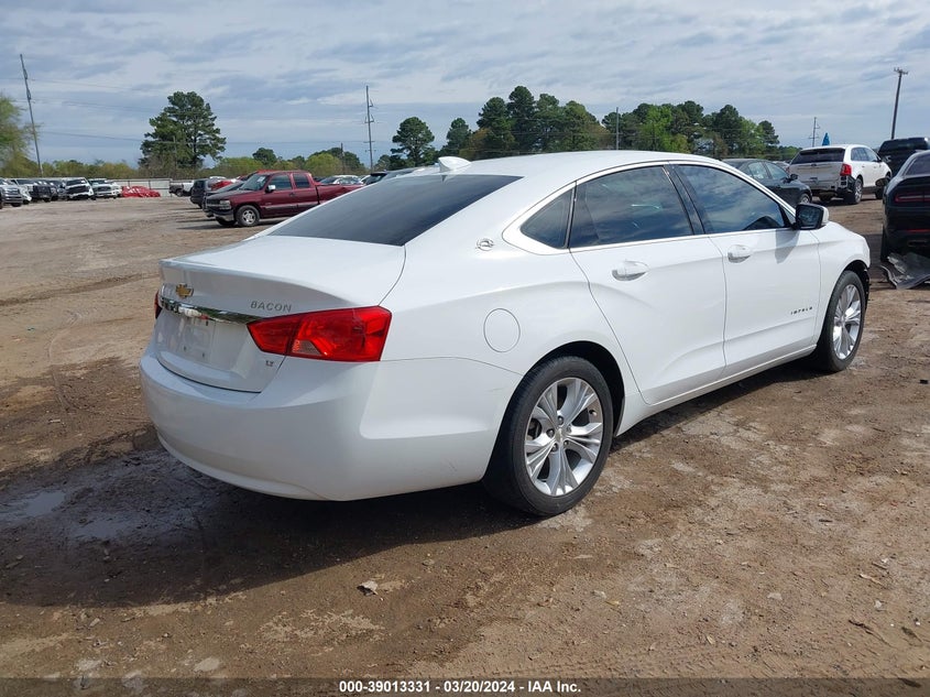 2015 CHEVROLET IMPALA VIN 1G1125S34FU133955 COPART salvage auction — Front End, Original (Texas), sold $3,850 on 2024-05-02 (photo 4)