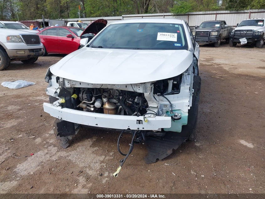 2015 CHEVROLET IMPALA VIN 1G1125S34FU133955 COPART salvage auction — Front End, Original (Texas), sold $3,850 on 2024-05-02 (photo 6)