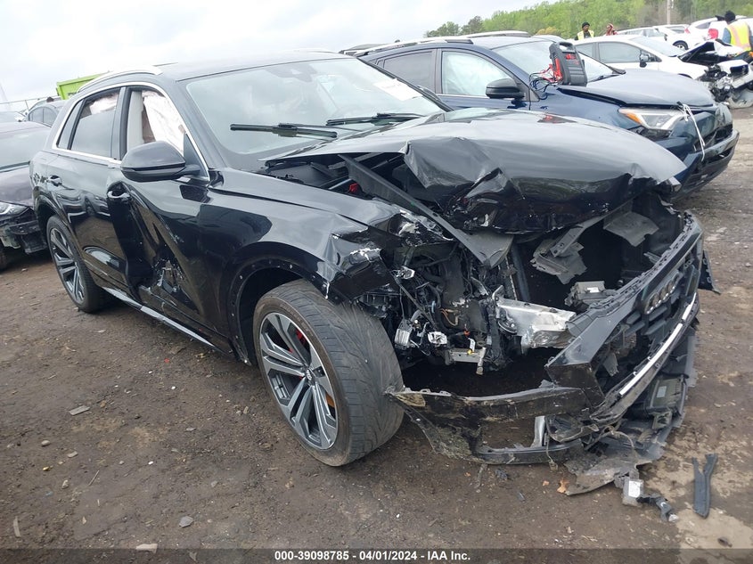 2019 Audi Q8 VIN WA1BVAF15KD029239 — IAAI salvage auction photo