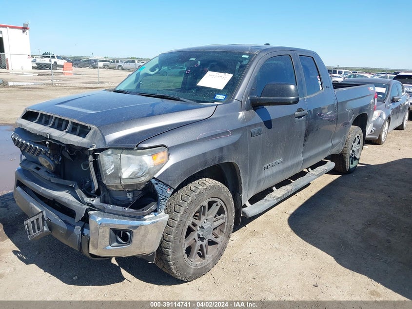 2020 Toyota Tundra VIN 5TFRY5F17LX257648 IAAI salvage auction — FRONT END, Original (Texas), sold $7,300 on 2026-07-28 (photo 2)