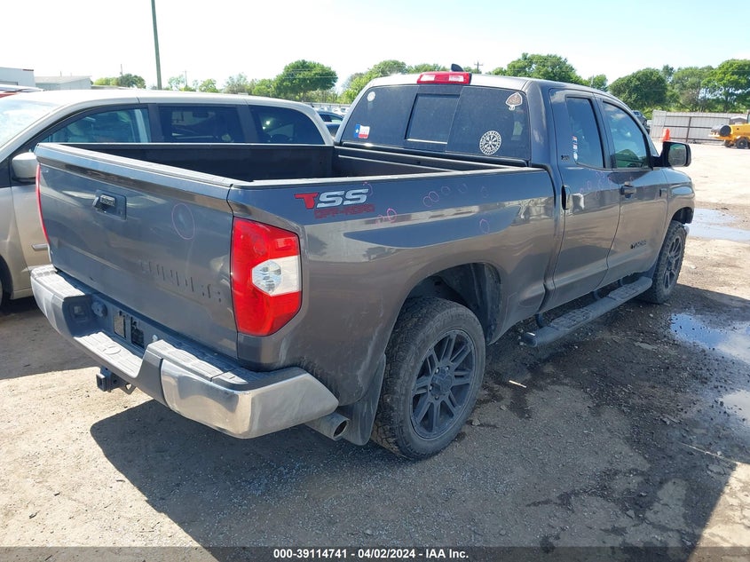 2020 Toyota Tundra VIN 5TFRY5F17LX257648 IAAI salvage auction — FRONT END, Original (Texas), sold $7,300 on 2026-07-28 (photo 4)