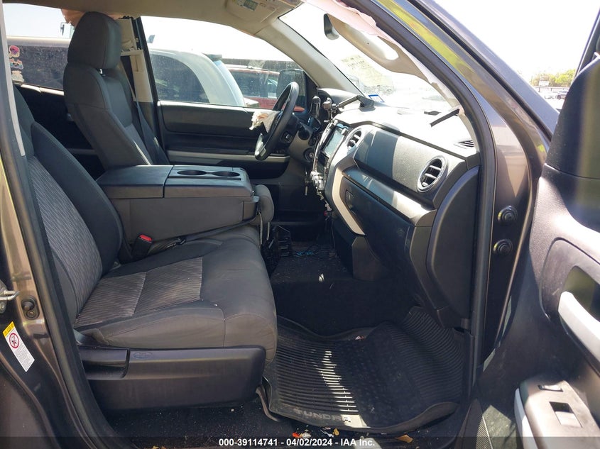 2020 Toyota Tundra VIN 5TFRY5F17LX257648 IAAI salvage auction — FRONT END, Original (Texas), sold $7,300 on 2026-07-28 (photo 5)