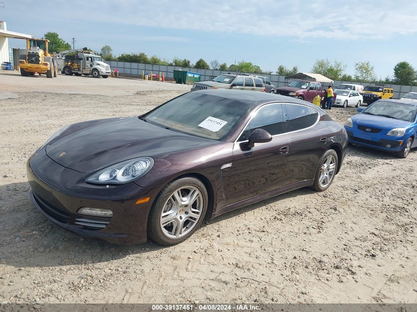 2010 Porsche Panamera VIN WP0AB2A75AL062550 IAAI salvage auction — Repossession, Other, sold $5,650 on 2024-04-25 (photo 2)