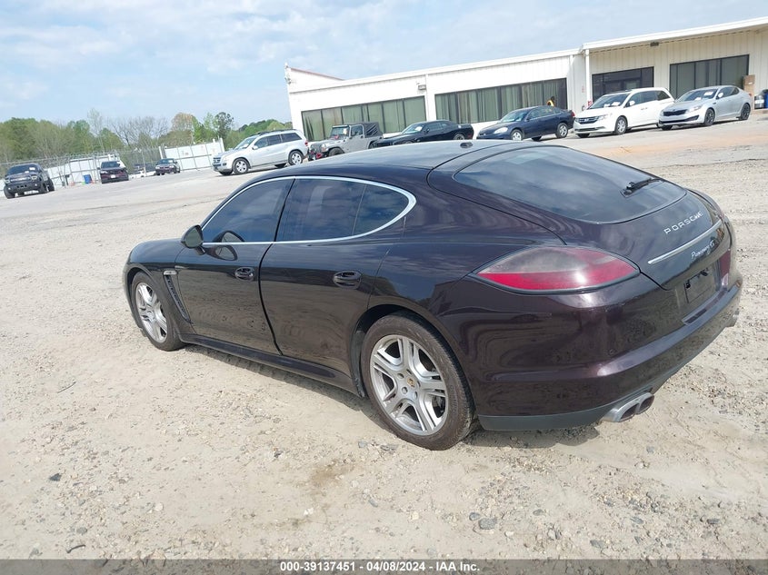 2010 Porsche Panamera VIN WP0AB2A75AL062550 IAAI salvage auction — Repossession, Other, sold $5,650 on 2024-04-25 (photo 3)
