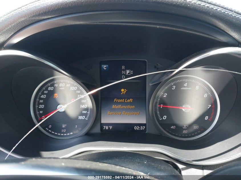 2015 MERCEDES-BENZ C 300 VIN 55SWF4KB2FU016451 COPART salvage auction — Left & Right Side, Original (Texas), sold $6,750 on 2024-05-30 (photo 7)