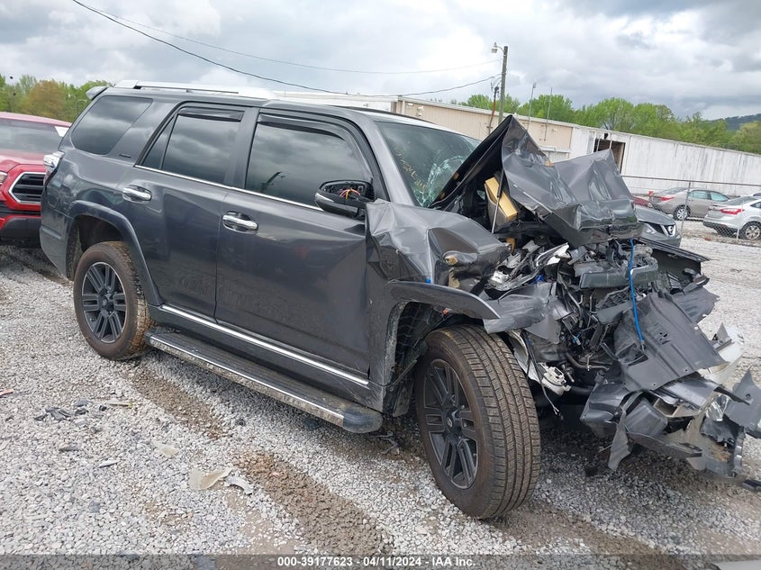 2019 Toyota 4runner VIN JTEBU5JR4K5717445 IAAI salvage auction — FRONT END, Salvage (Tennessee), sold $3,650 on 2026-07-29 (photo 1)