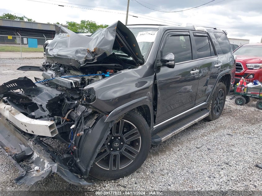 2019 Toyota 4runner VIN JTEBU5JR4K5717445 IAAI salvage auction — FRONT END, Salvage (Tennessee), sold $3,650 on 2026-07-29 (photo 2)